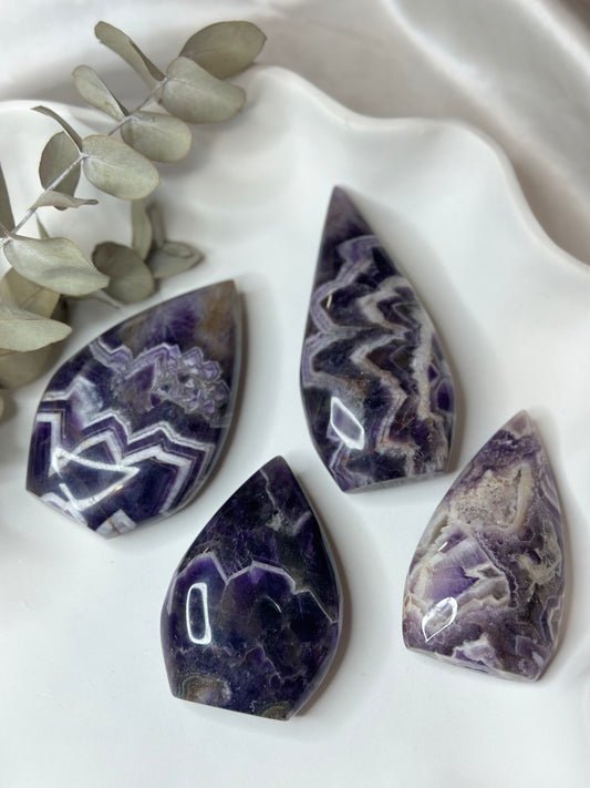 Chevron Amethyst Flame (Choose Your Own)