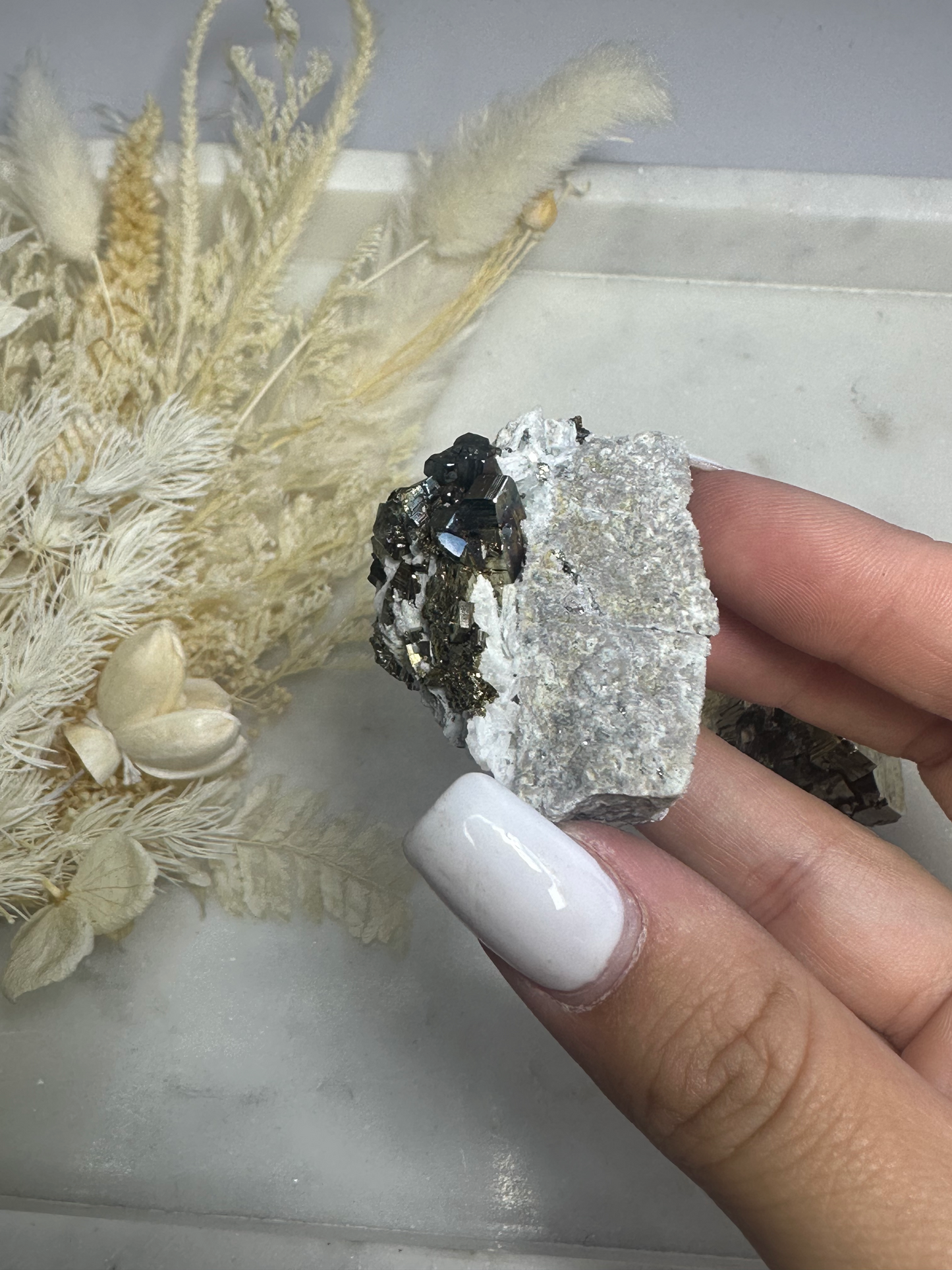Iridescent Pyrite Cluster (Choose Your Own)