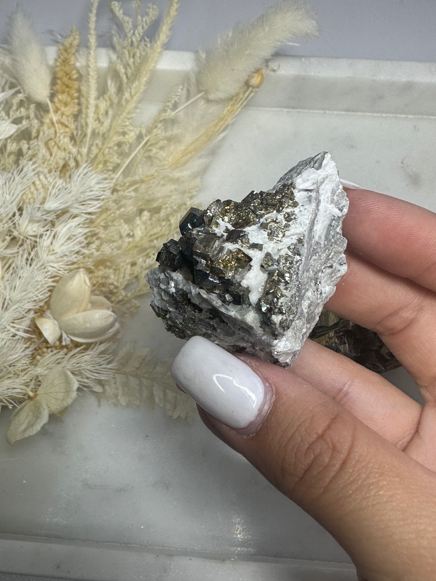 Iridescent Pyrite Cluster (Choose Your Own)