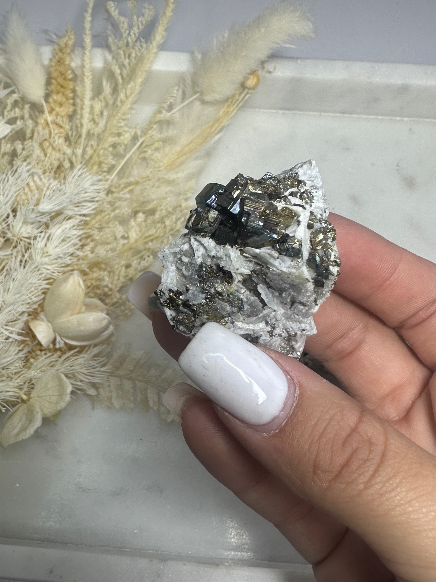 Iridescent Pyrite Cluster (Choose Your Own)