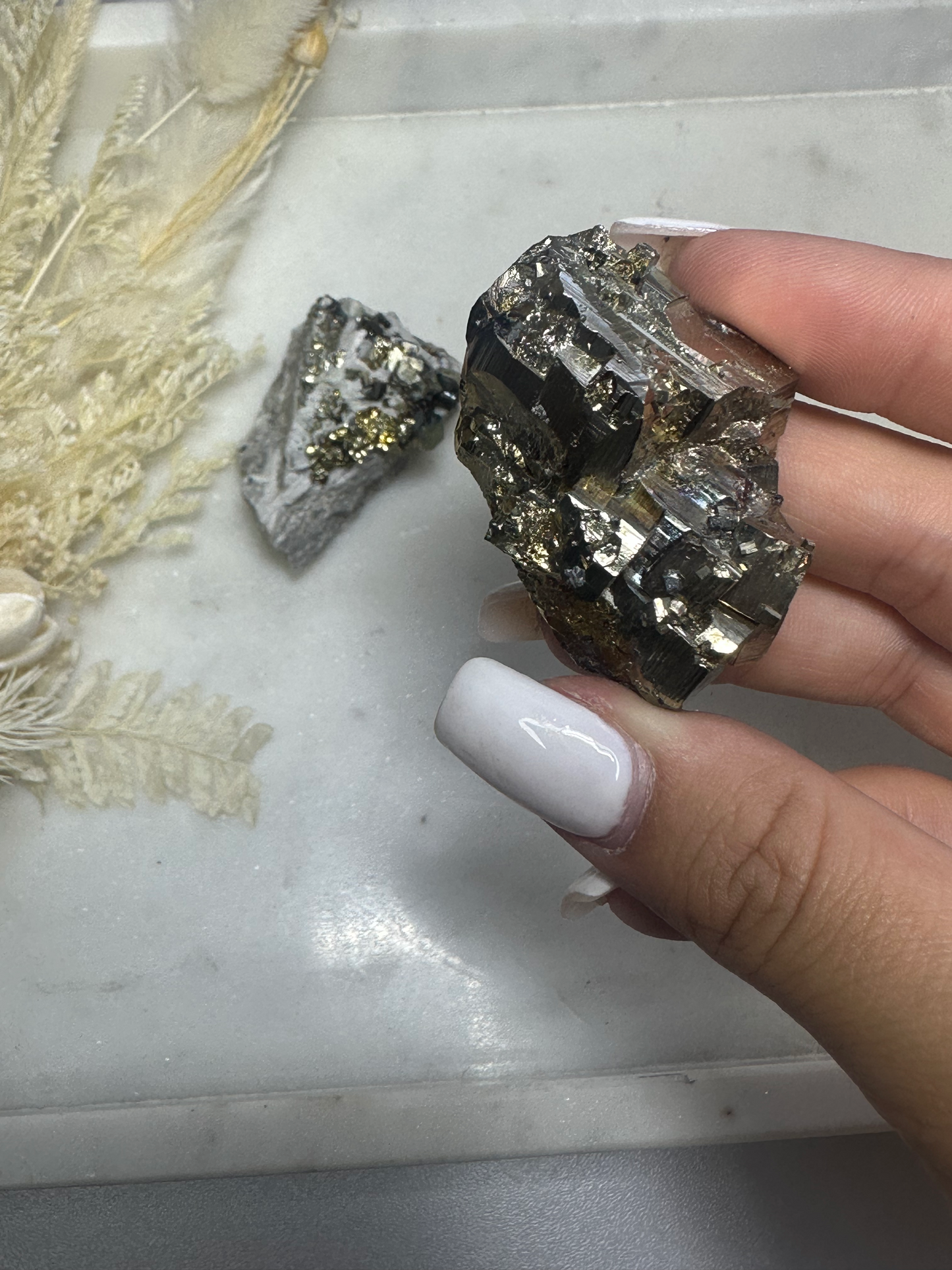 Iridescent Pyrite Cluster (Choose Your Own)