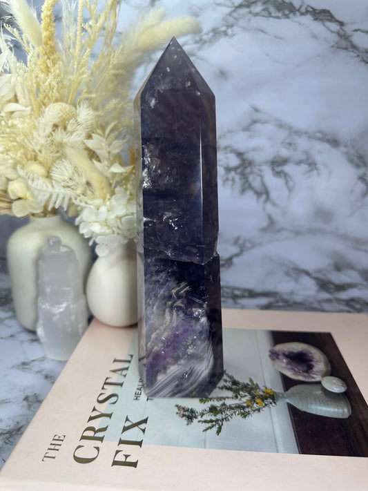 Fluorite Statement Tower #2 (Damaged)