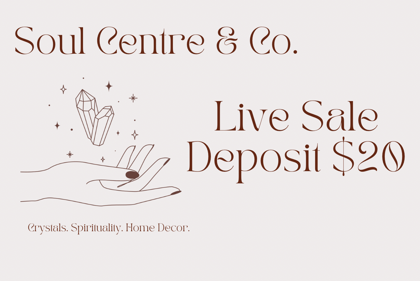 Live Sale Deposit