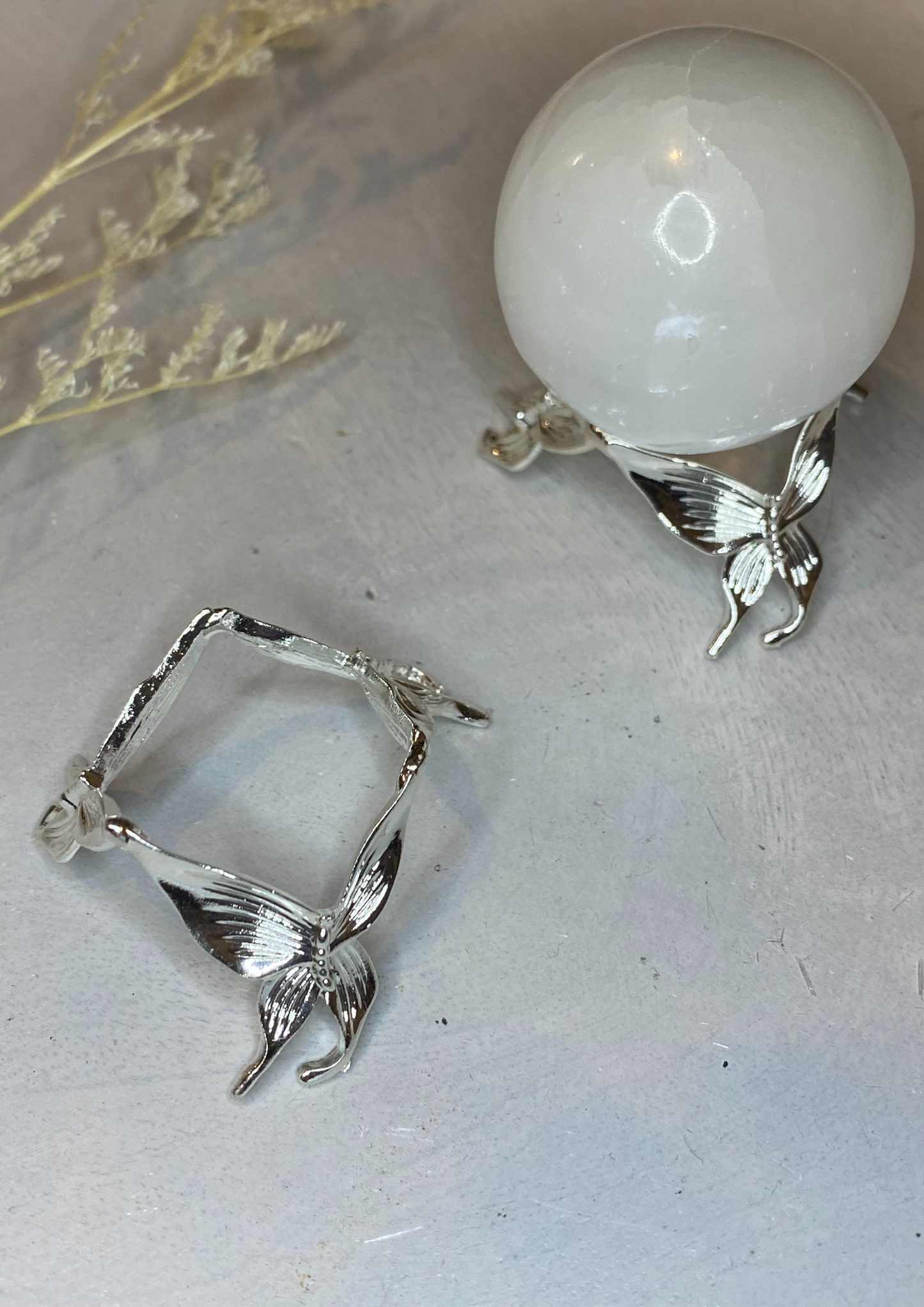 Butterfly Sphere Stand - Small and Large