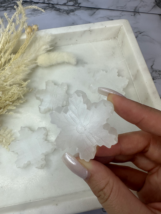 Selenite Snowflake