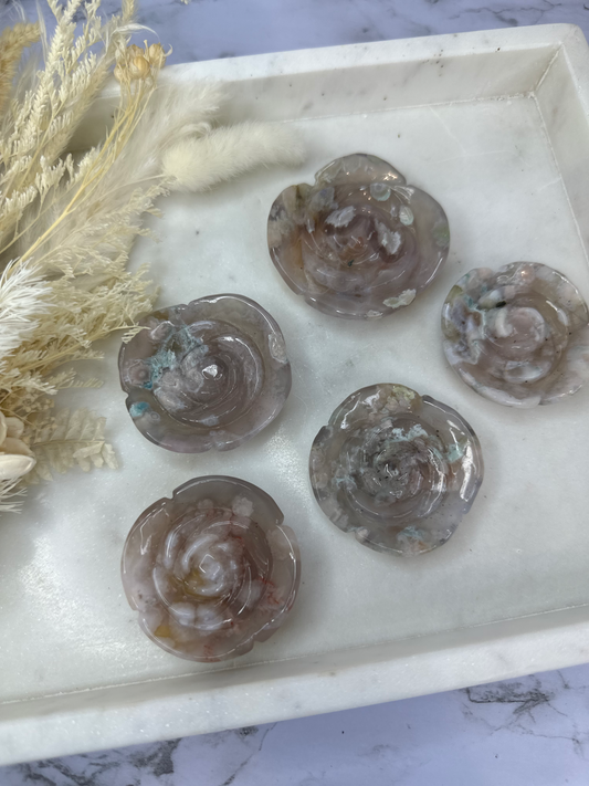 Flower Agate Flowers (Choose Your Own)