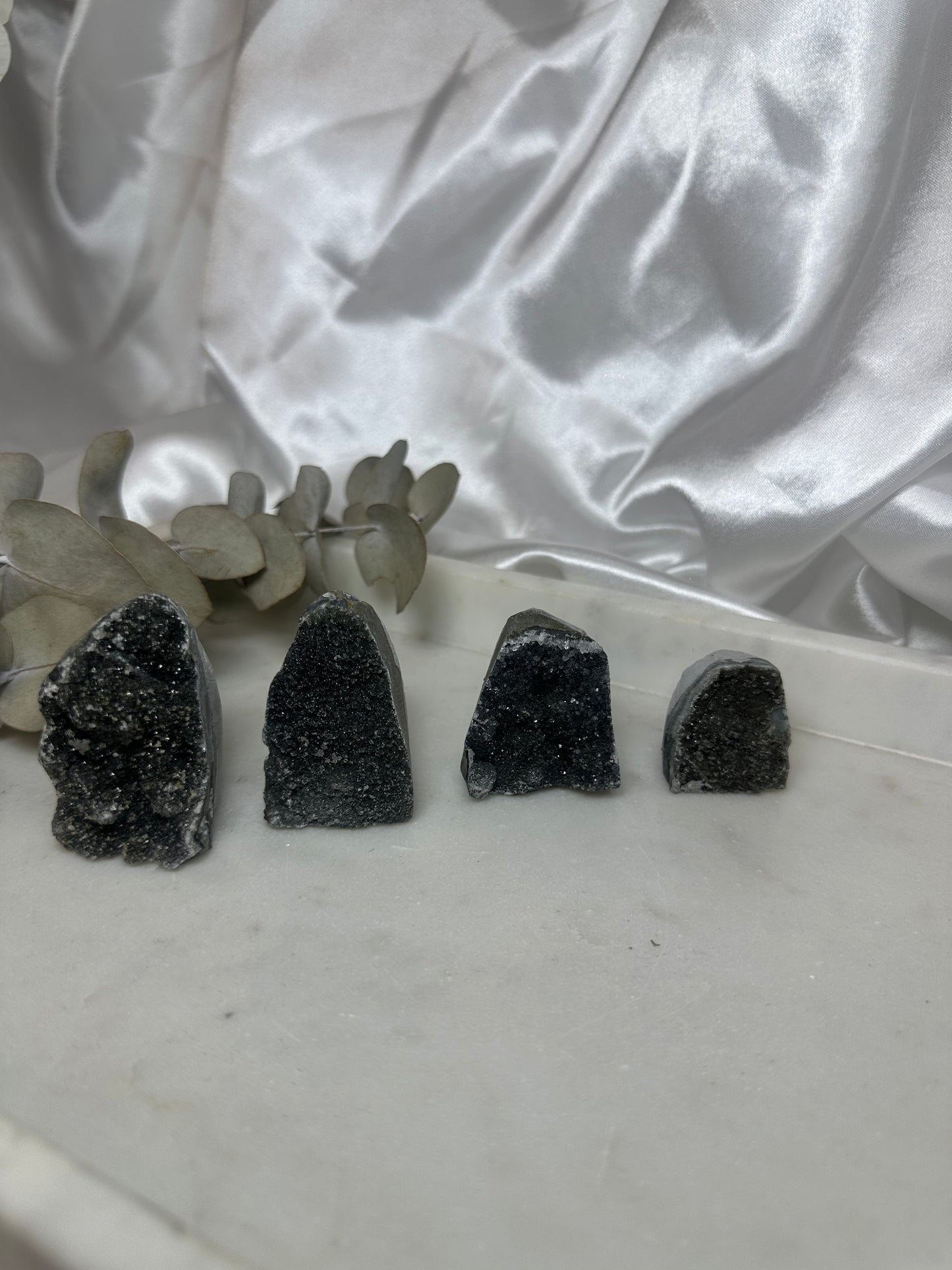 Black Amethyst Freeform Clusters (Choose Your Own)