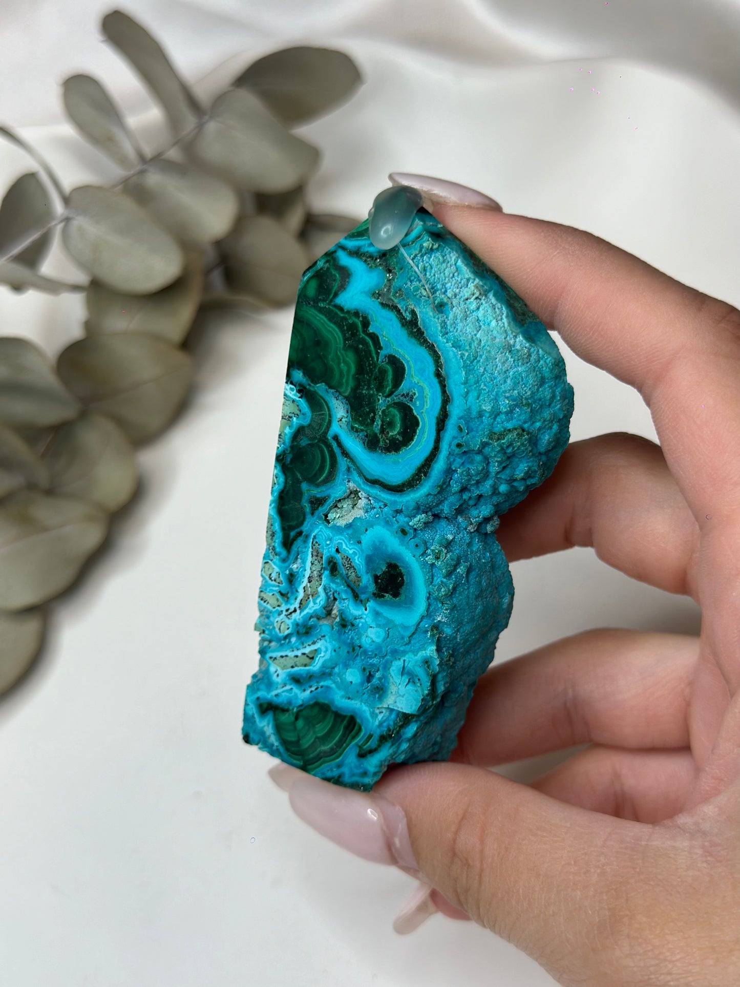 Malachite X Chrysocolla Tower #1