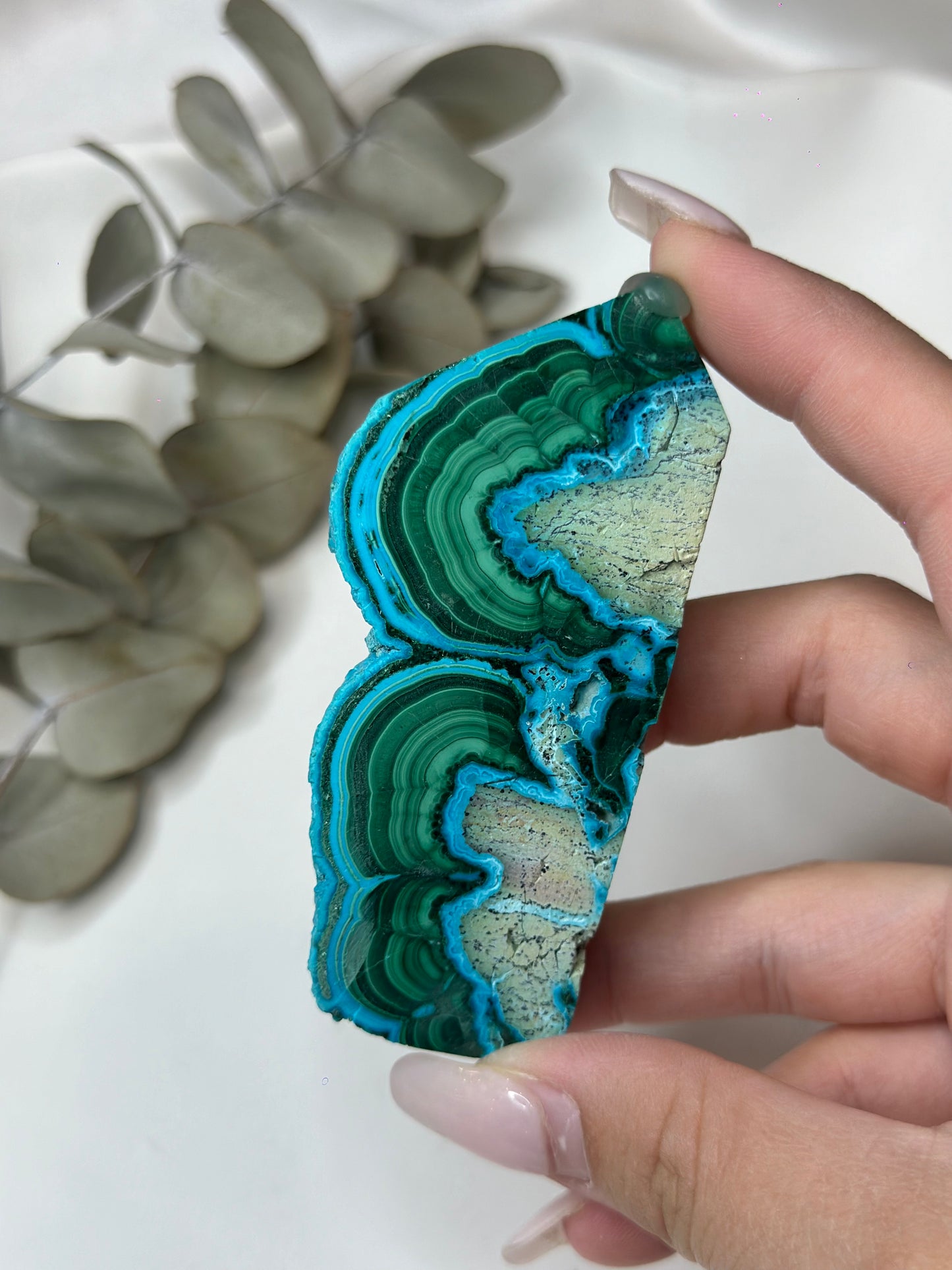 Malachite X Chrysocolla Tower #1