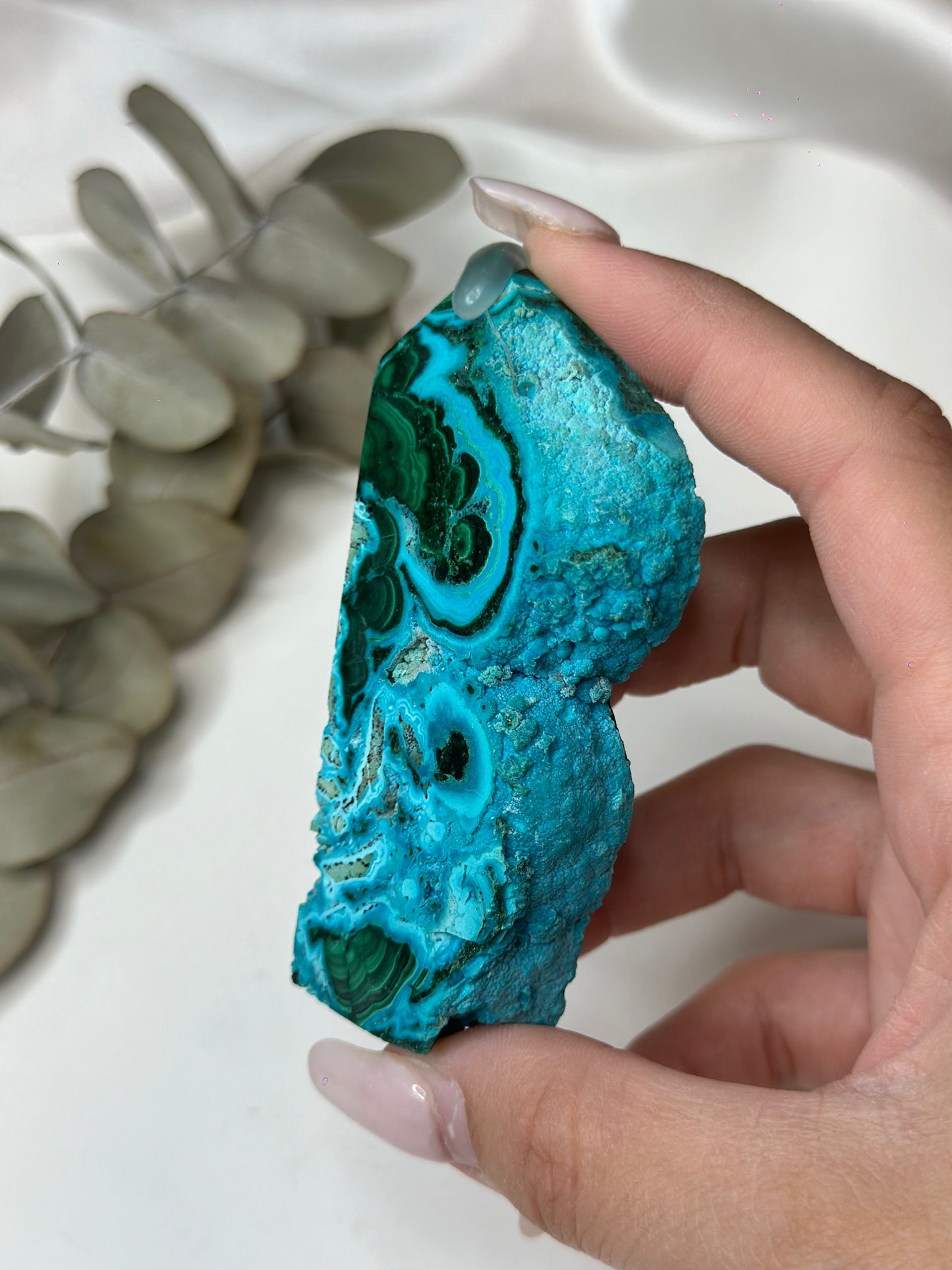 Malachite X Chrysocolla Tower #1