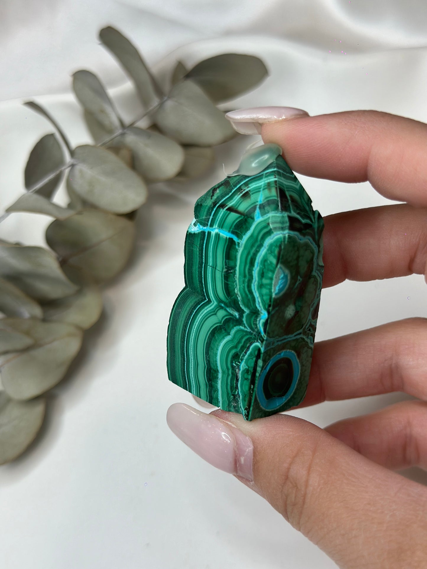 Malachite X Chrysocolla Tower #4