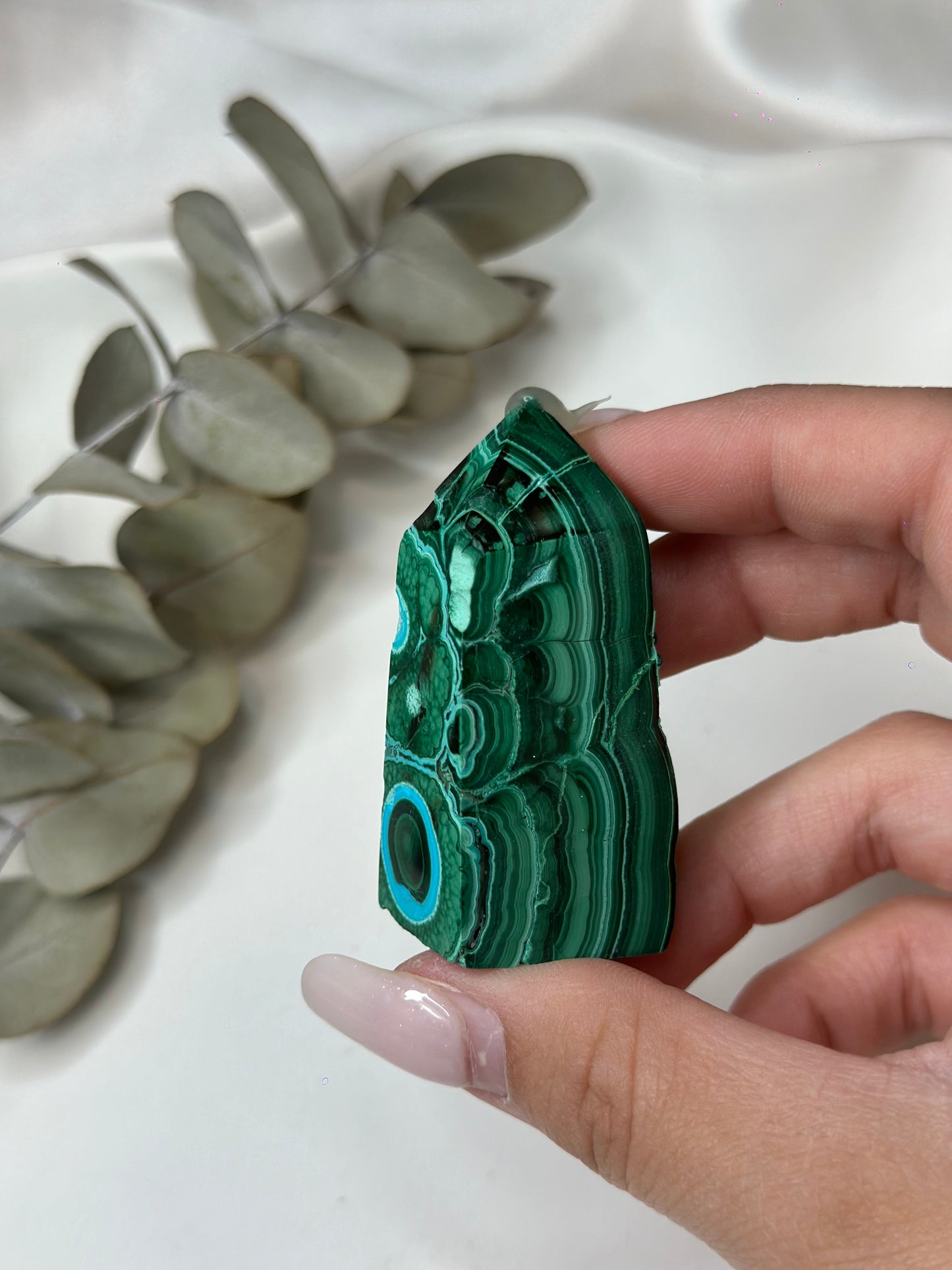 Malachite X Chrysocolla Tower #4