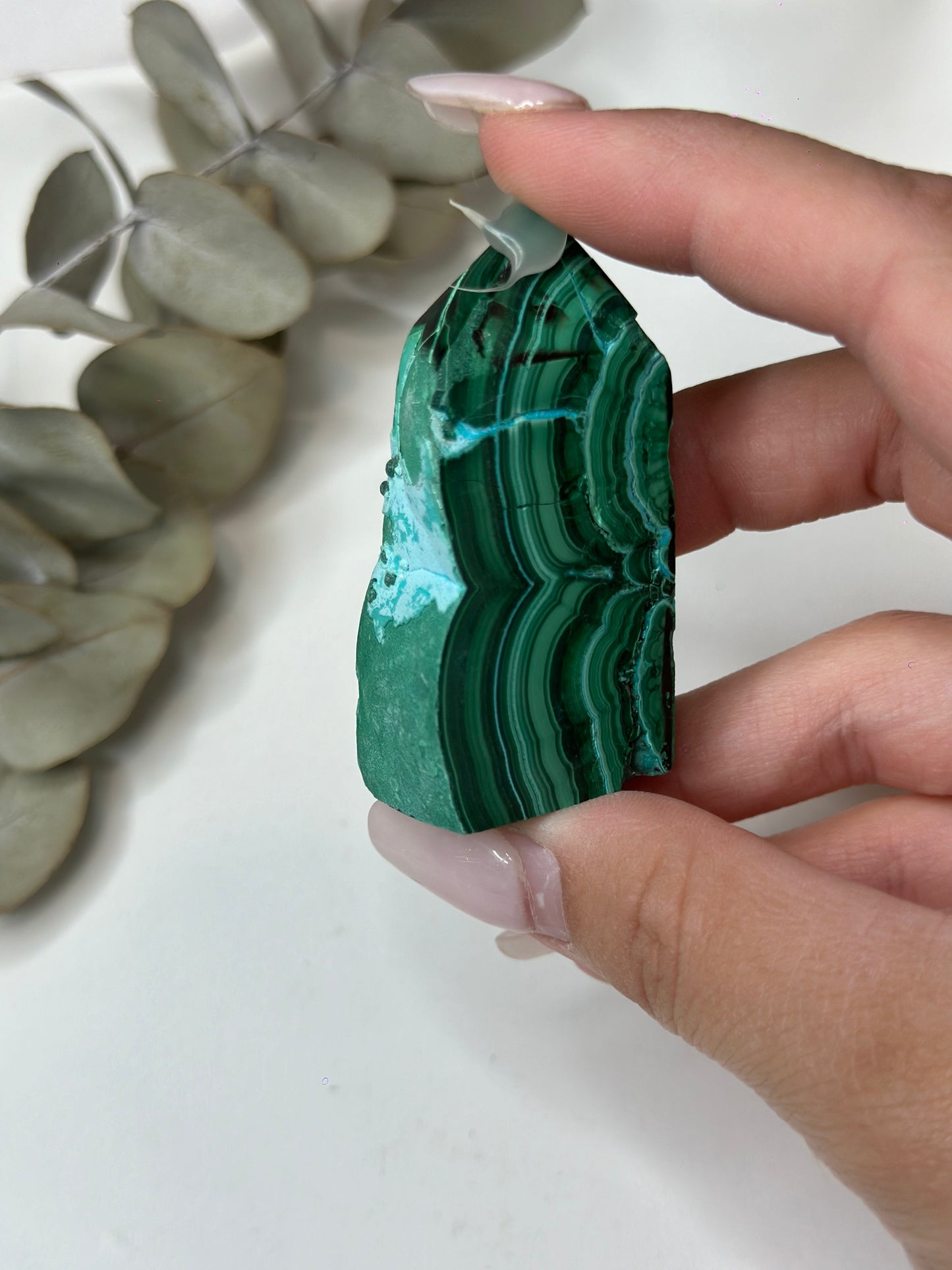 Malachite X Chrysocolla Tower #4