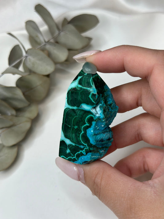 Malachite X Chrysocolla Tower #5