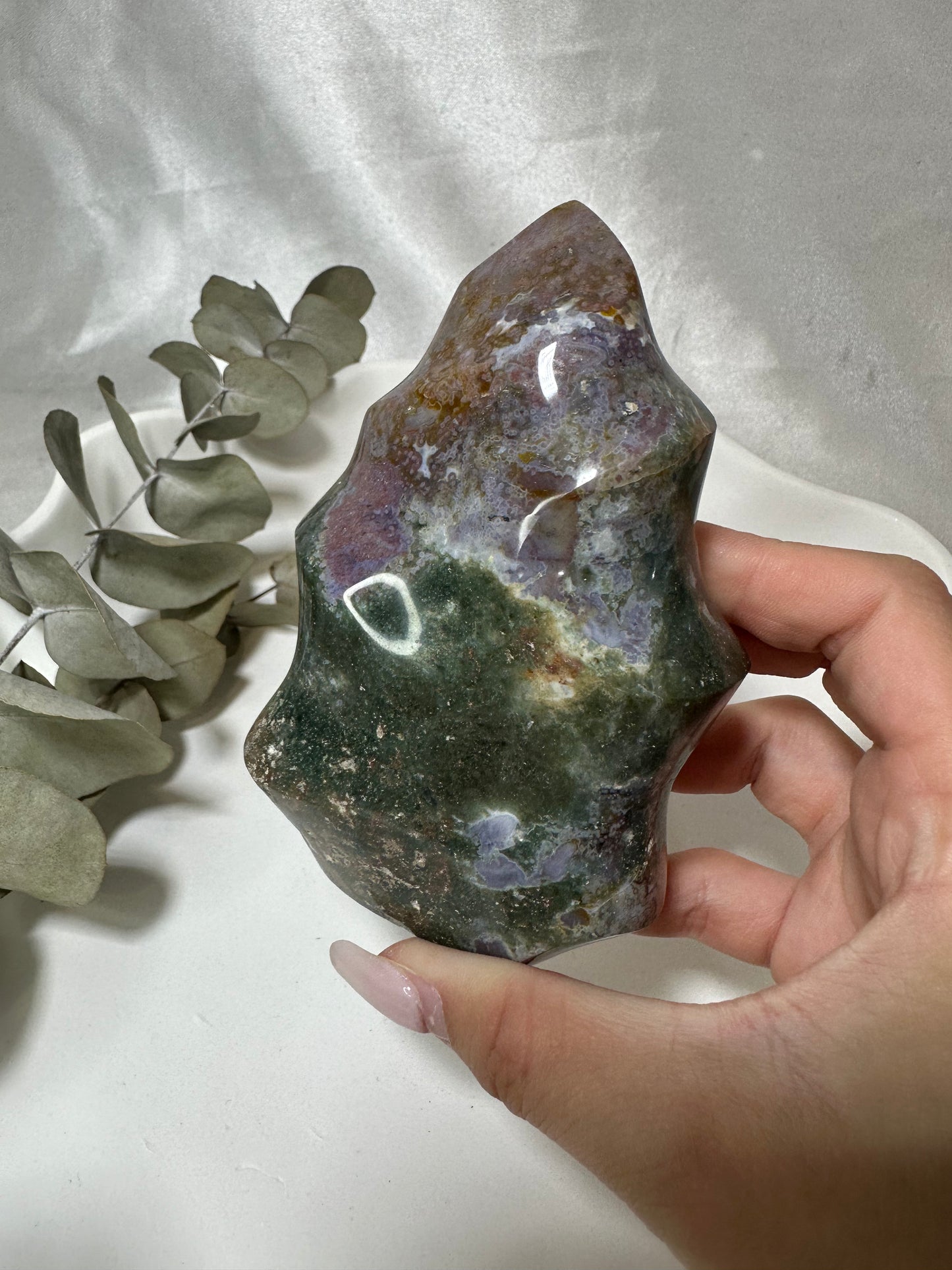 Ocean Jasper Statement Flame #1