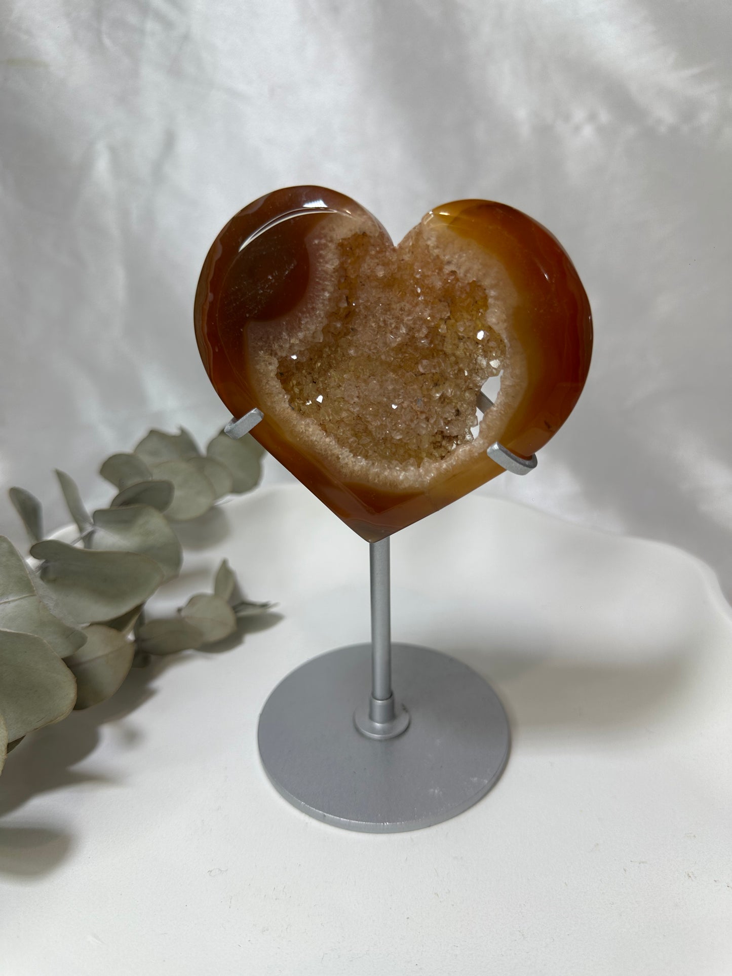 Carnelian Heart on a Stand #4