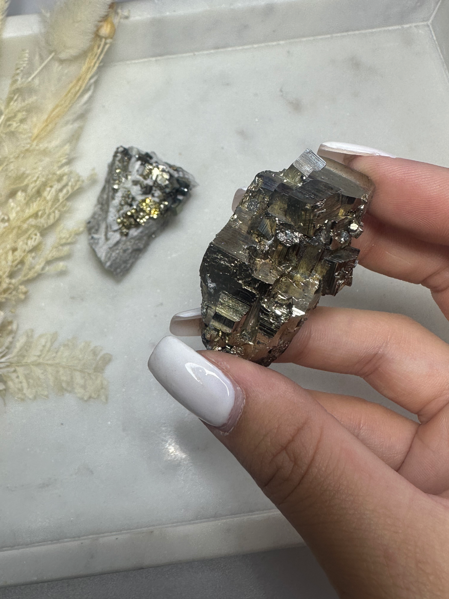 Iridescent Pyrite Cluster  (Choose Your Own)