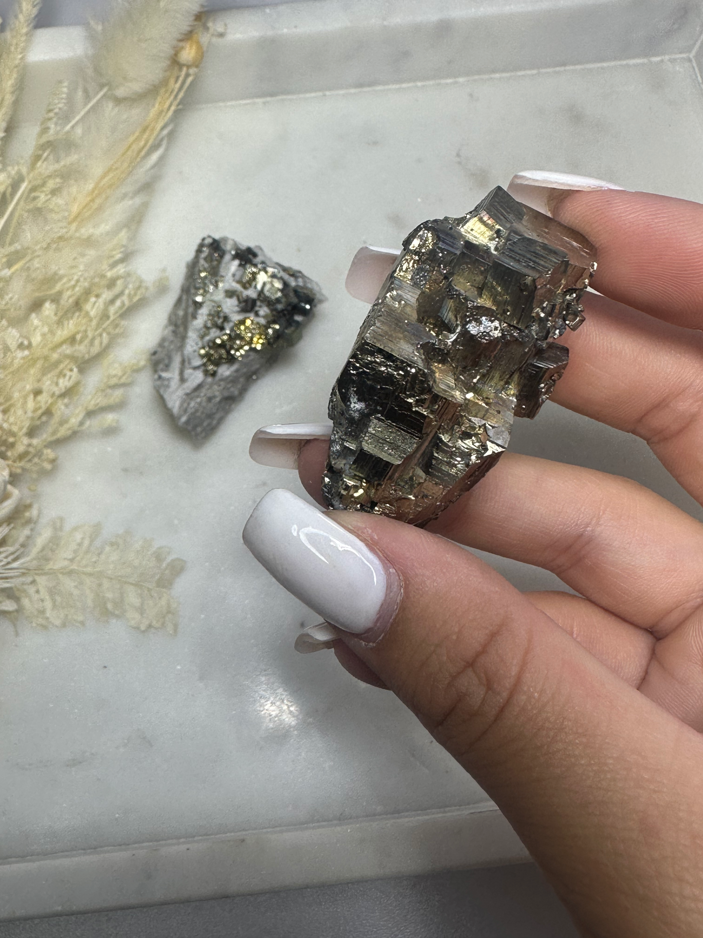 Iridescent Pyrite Cluster  (Choose Your Own)