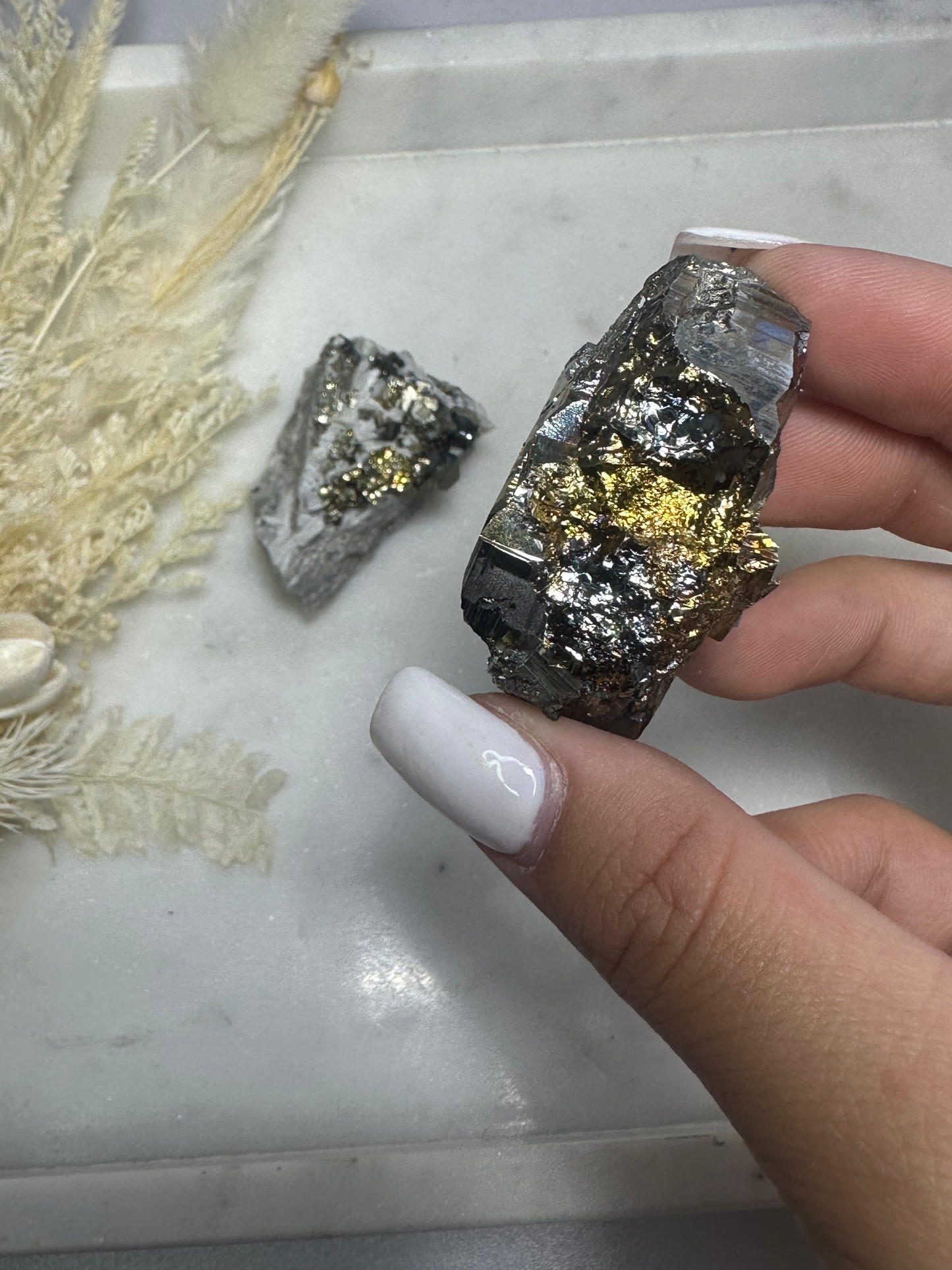 Iridescent Pyrite Cluster  (Choose Your Own)