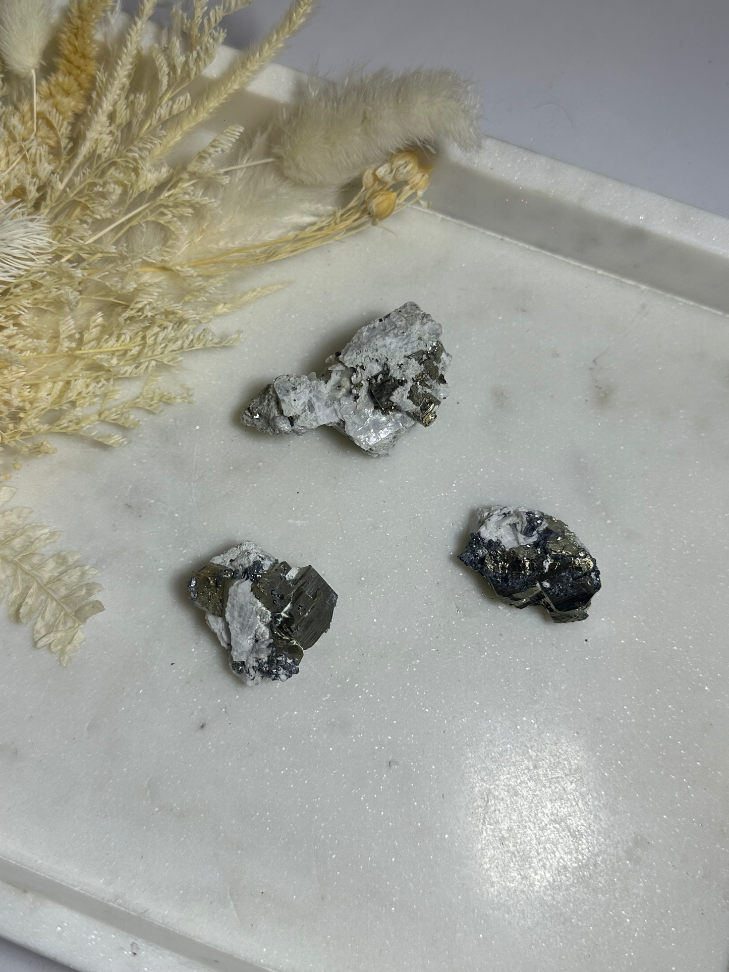 Pyrite with Calcite and Galena Clusters (Choose Your Own)