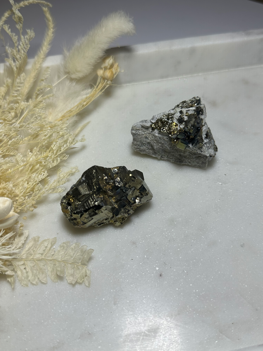 Iridescent Pyrite Cluster  (Choose Your Own)