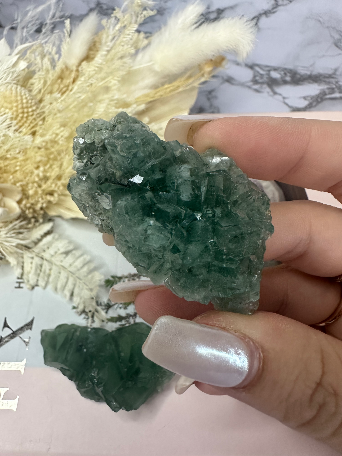 Cubic Green Fluorite Specimen (Choose Your Own)