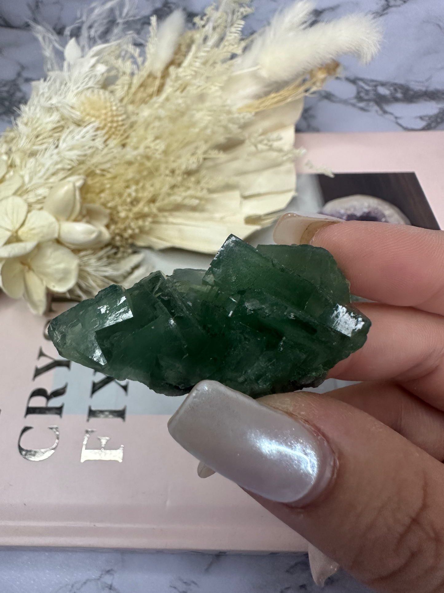 Cubic Green Fluorite Specimen (Choose Your Own)