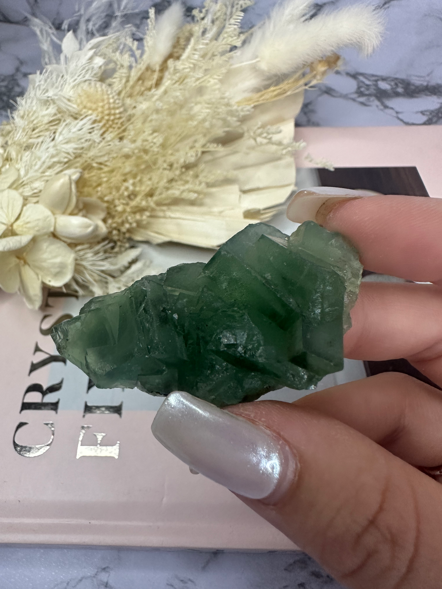 Cubic Green Fluorite Specimen (Choose Your Own)