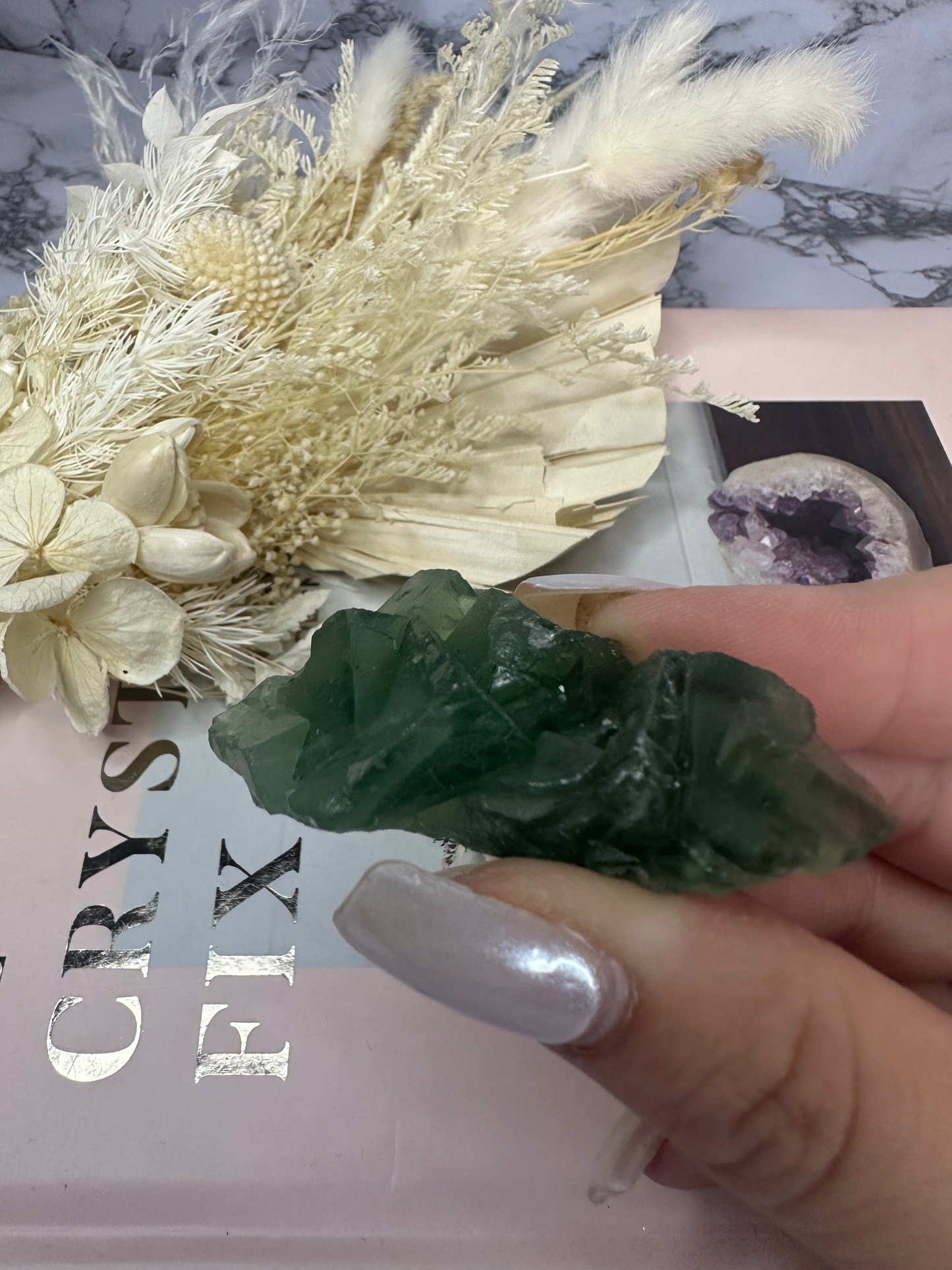 Cubic Green Fluorite Specimen (Choose Your Own)