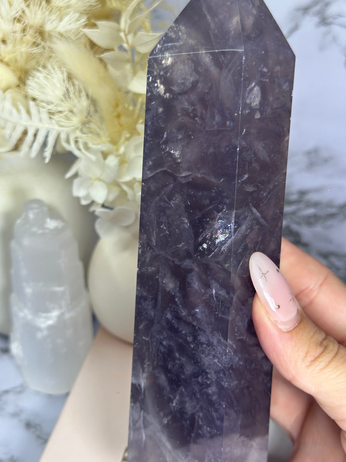Fluorite Statement Tower #1