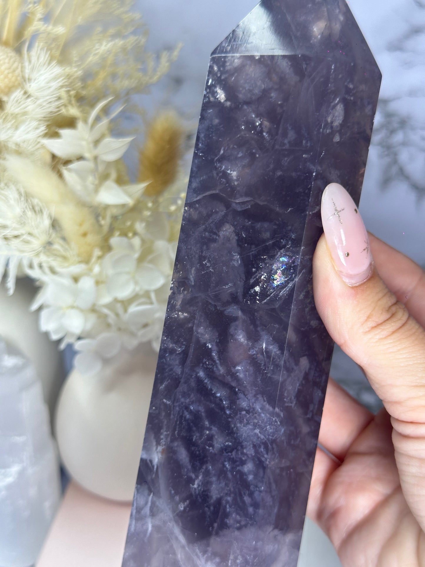 Fluorite Statement Tower #1