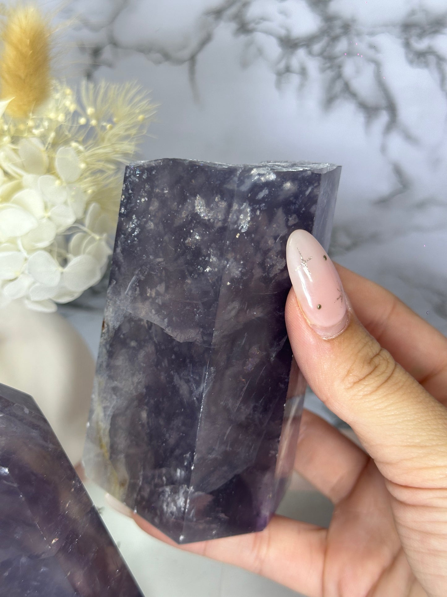 Fluorite Statement Tower #2 (Damaged)
