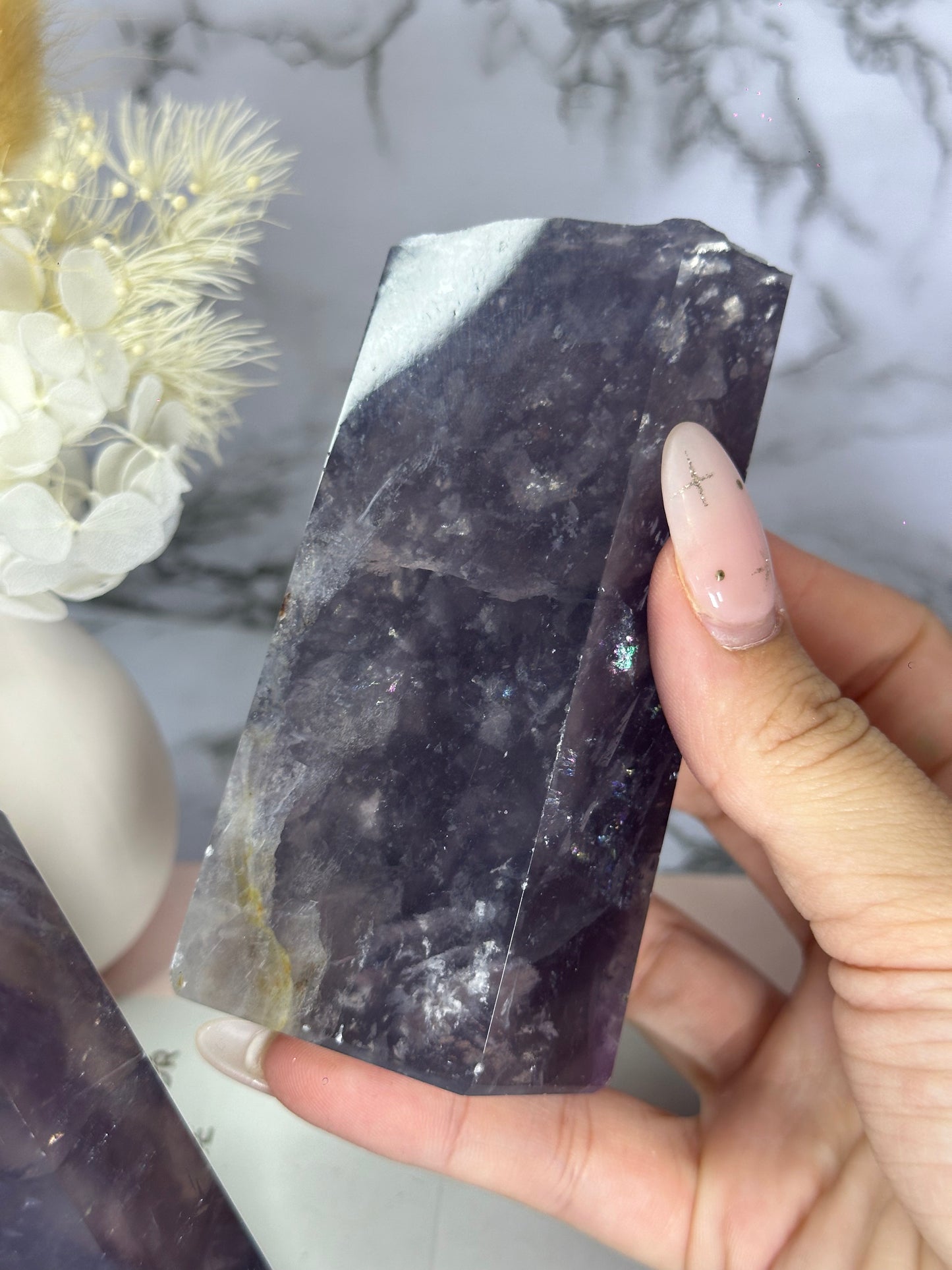 Fluorite Statement Tower #2 (Damaged)