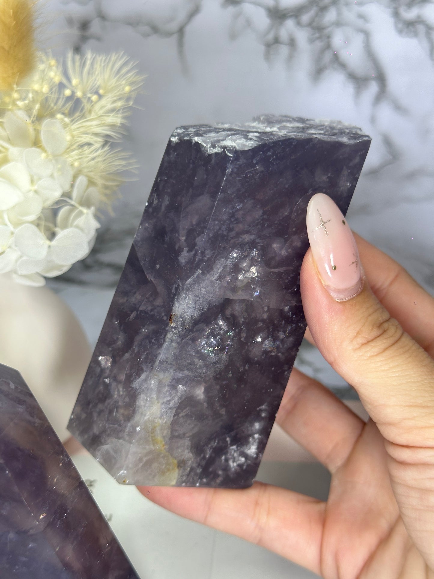 Fluorite Statement Tower #2 (Damaged)