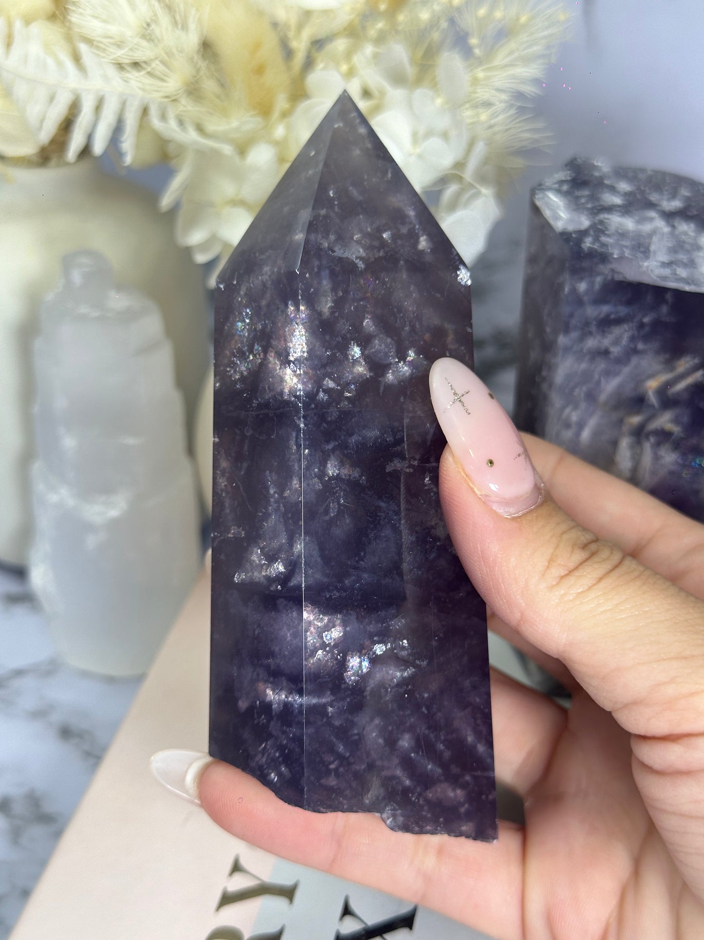 Fluorite Statement Tower #2 (Damaged)