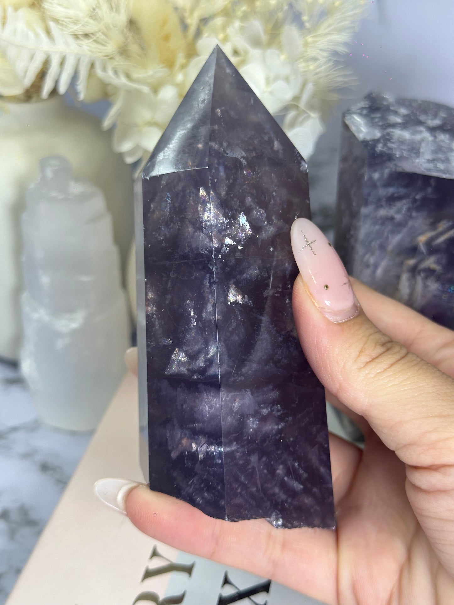 Fluorite Statement Tower #2 (Damaged)