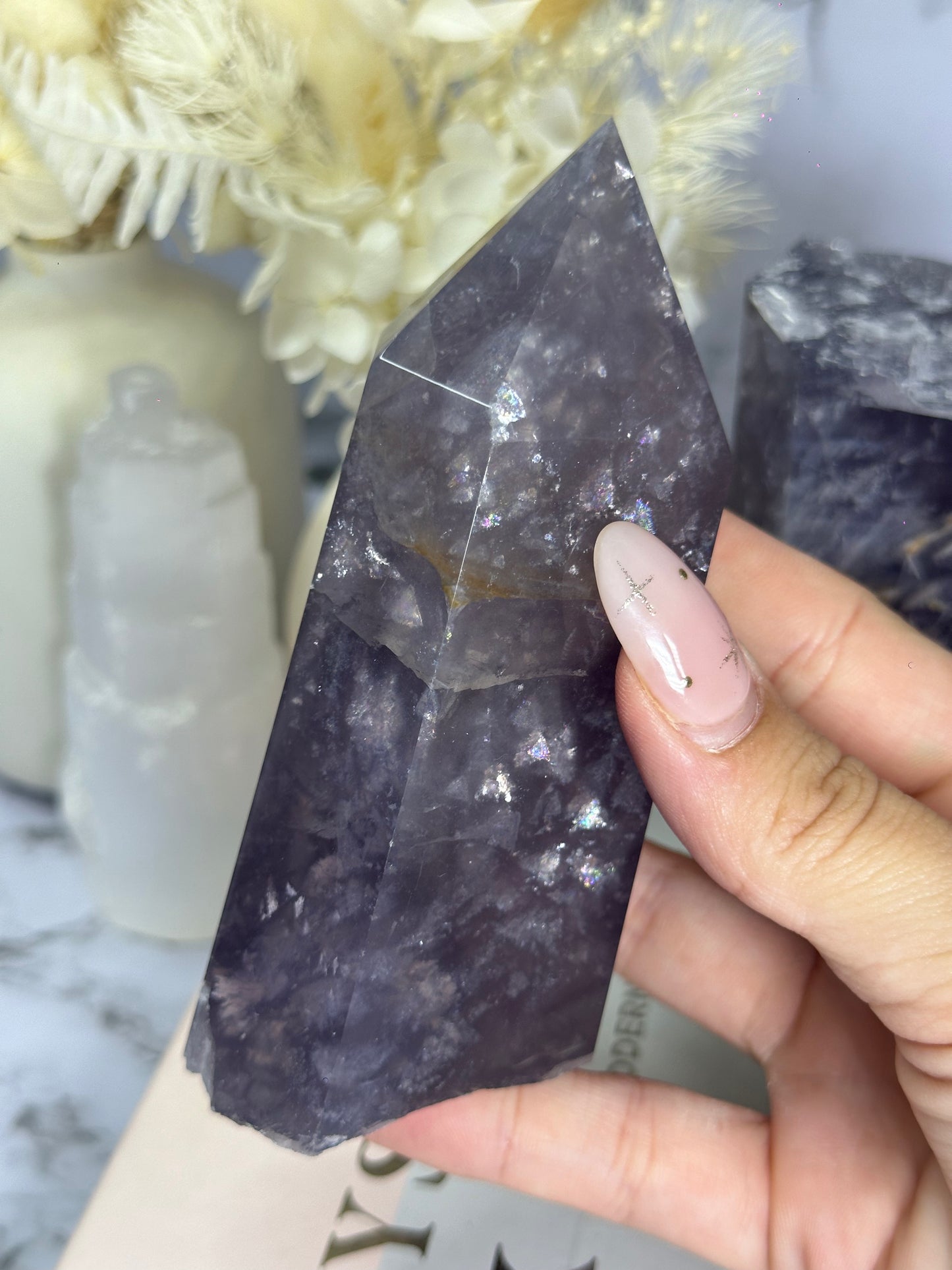 Fluorite Statement Tower #2 (Damaged)