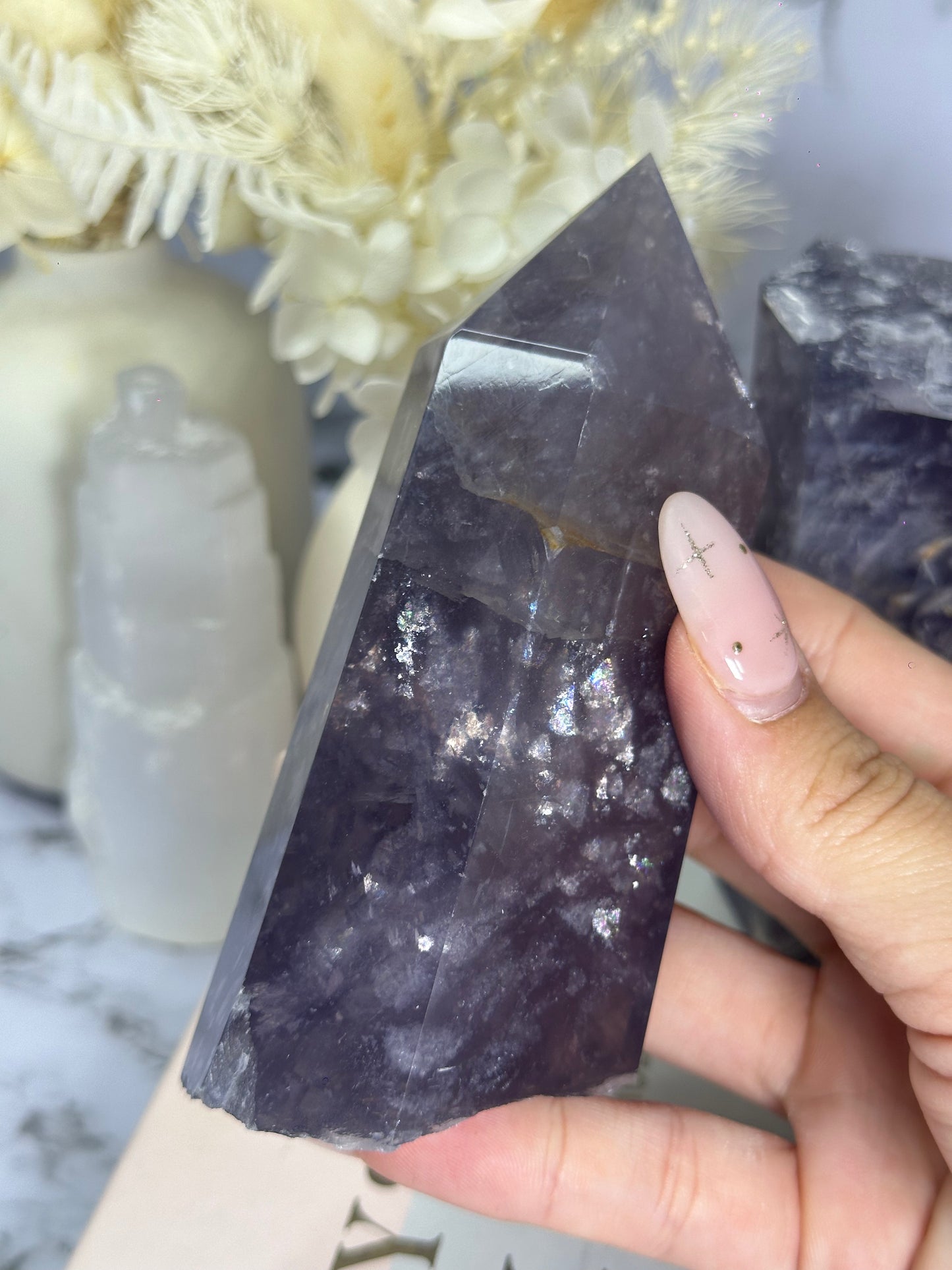 Fluorite Statement Tower #2 (Damaged)