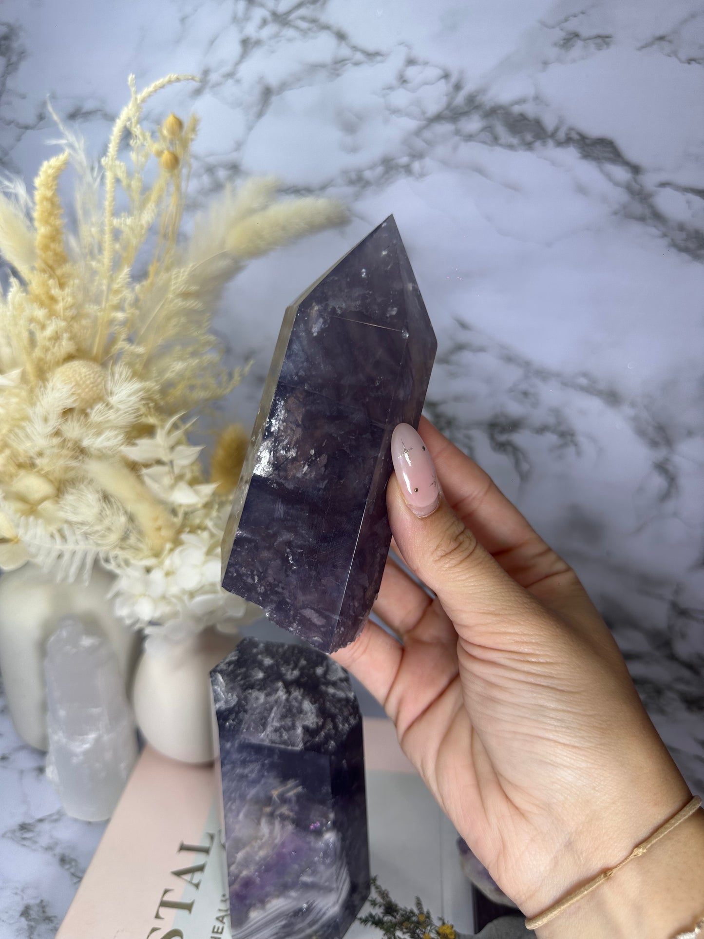 Fluorite Statement Tower #2 (Damaged)