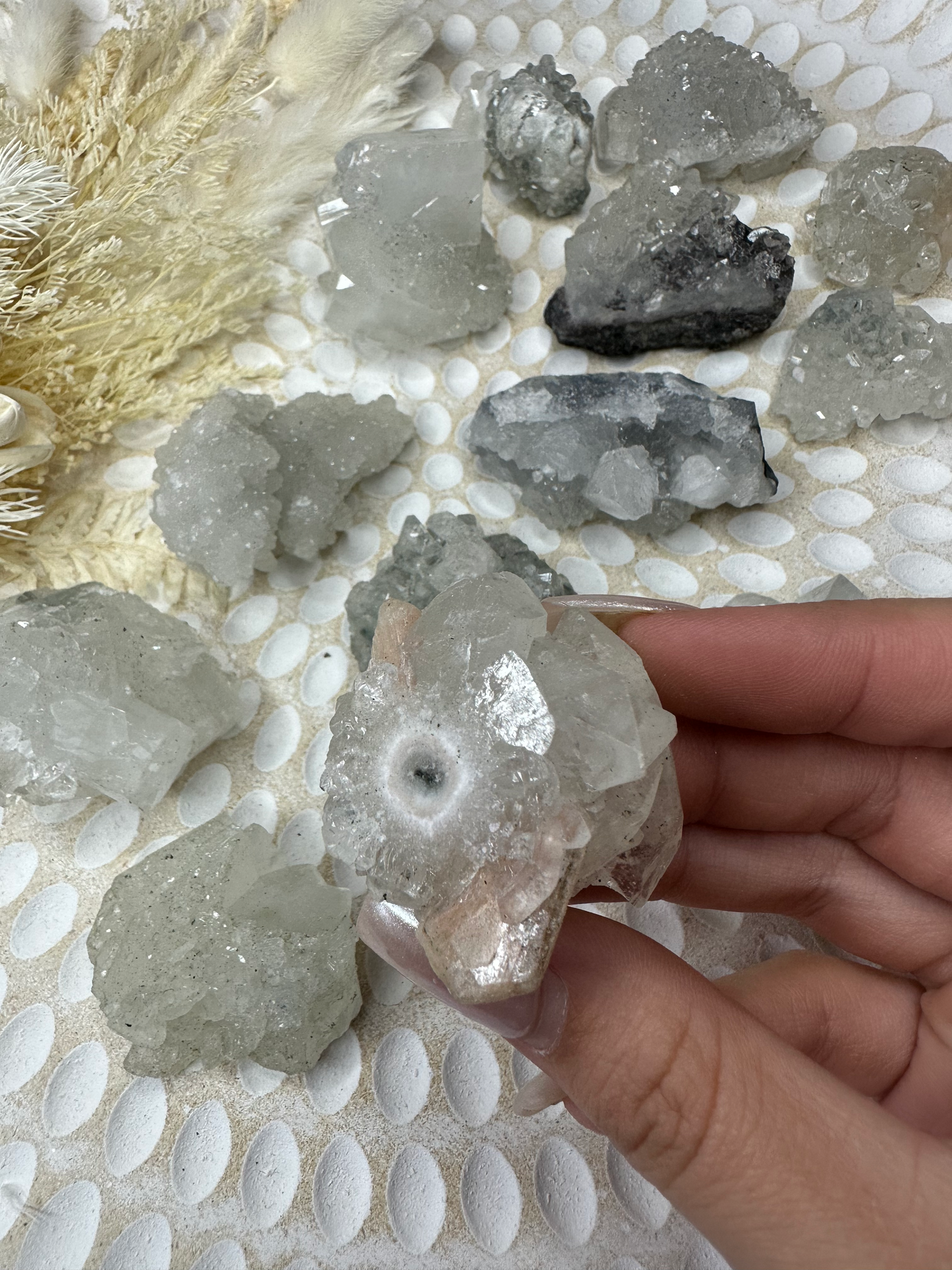 AAA Grade Apophyllite Med Pieces (Intuitively Chosen)