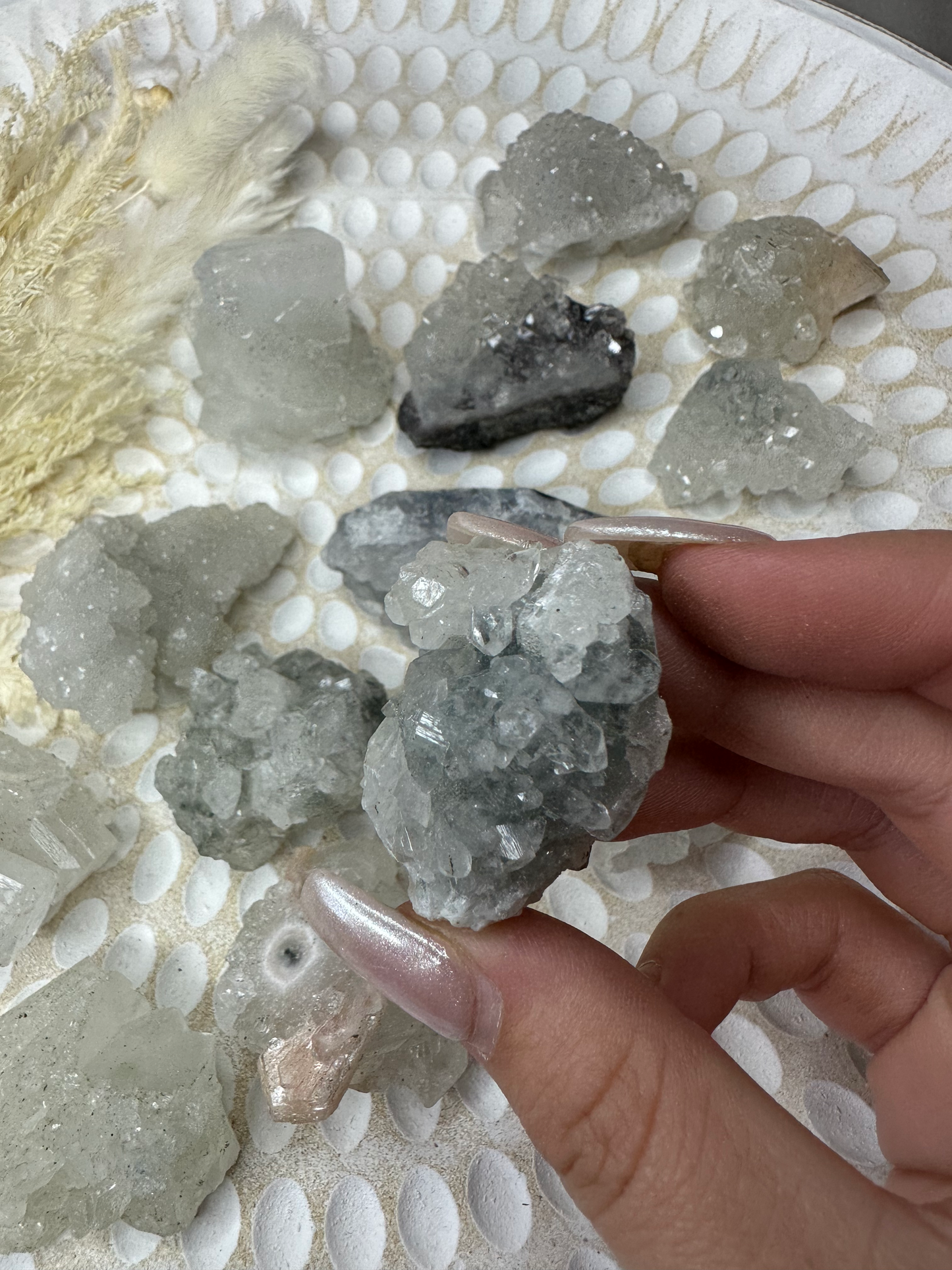 AAA Grade Apophyllite Med Pieces (Intuitively Chosen)