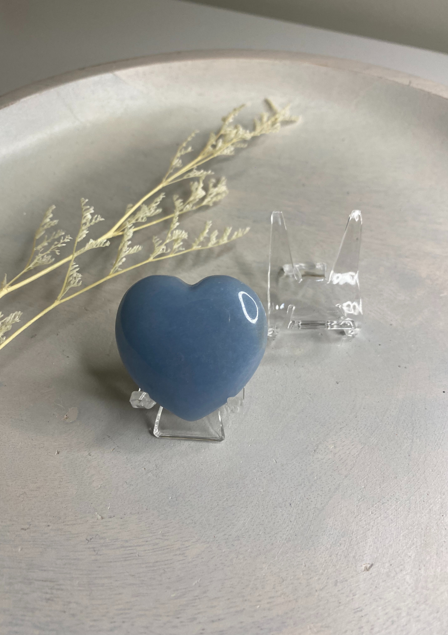 Slab/heart clear stand - mini