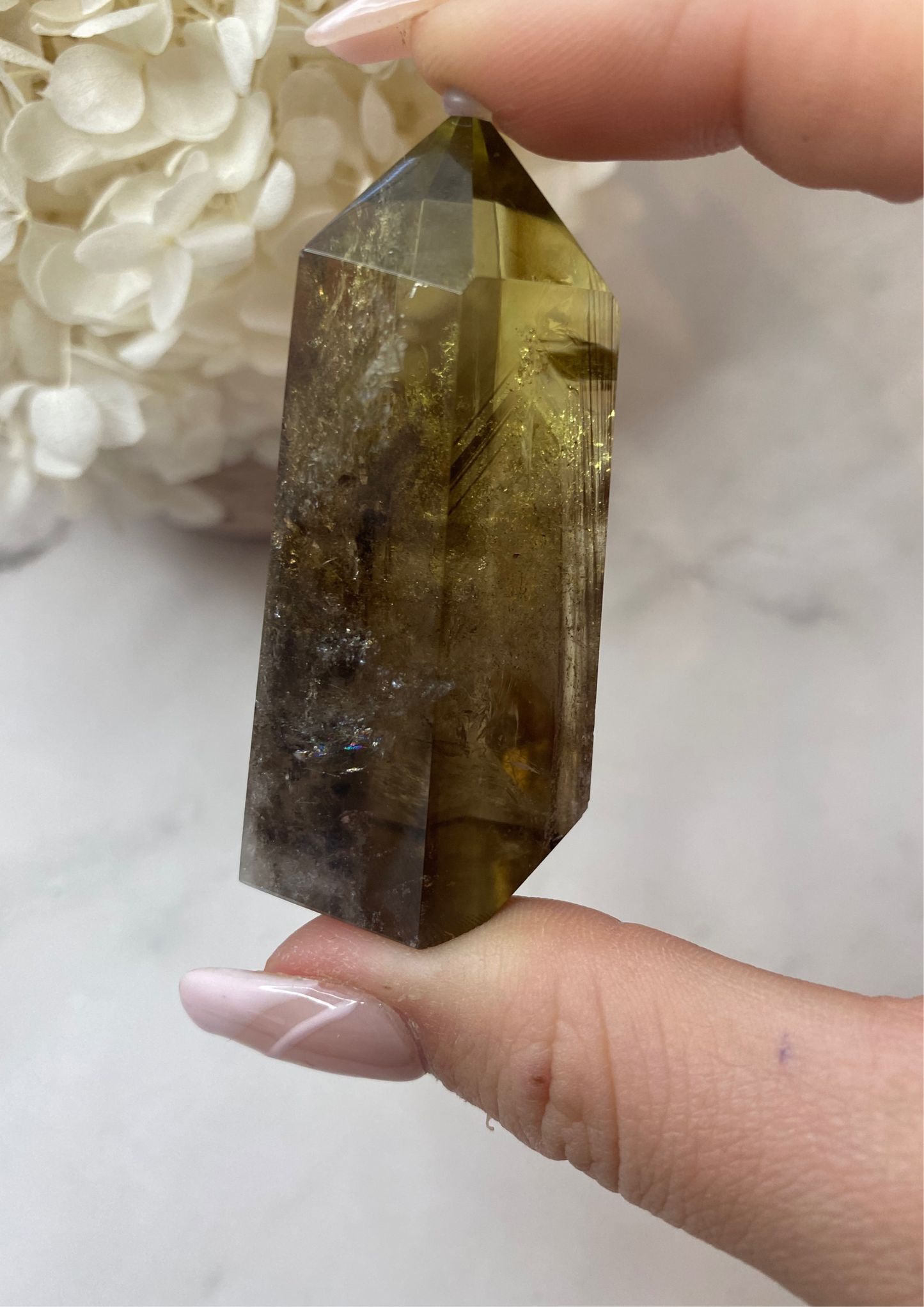 Smoky Citrine Phantom Quartz Tower #2