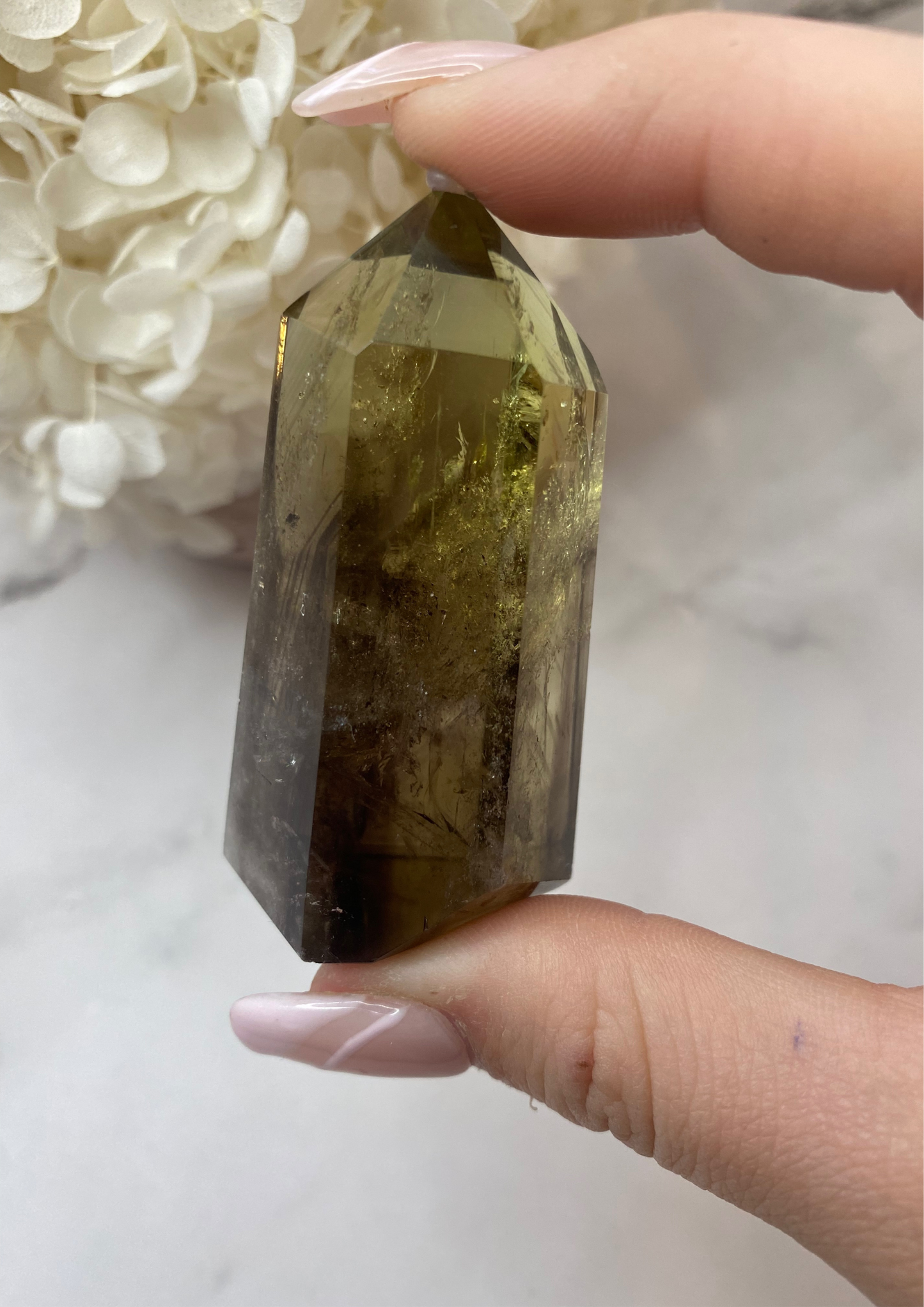 Smoky Citrine Phantom Quartz Tower #2