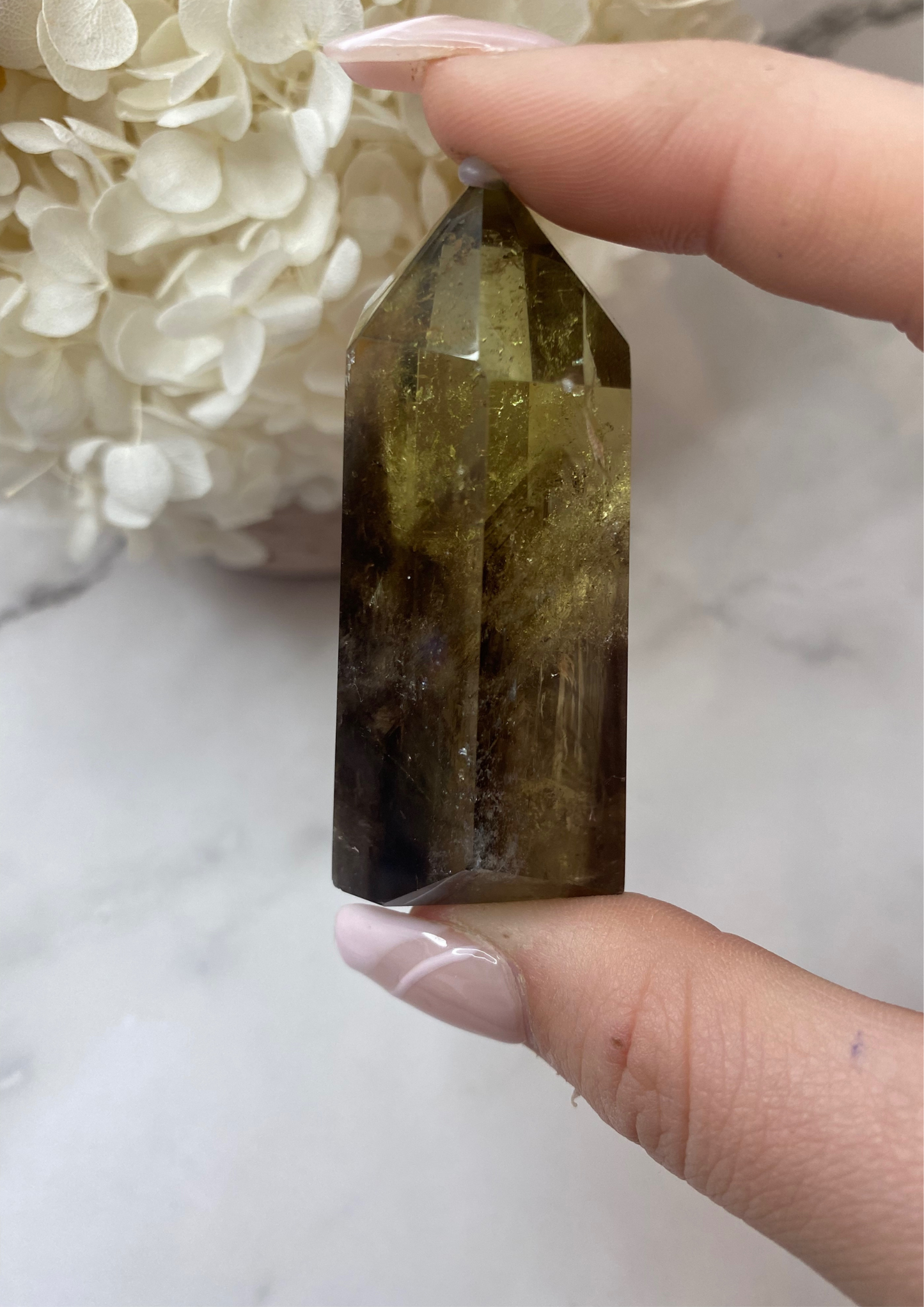 Smoky Citrine Phantom Quartz Tower #2