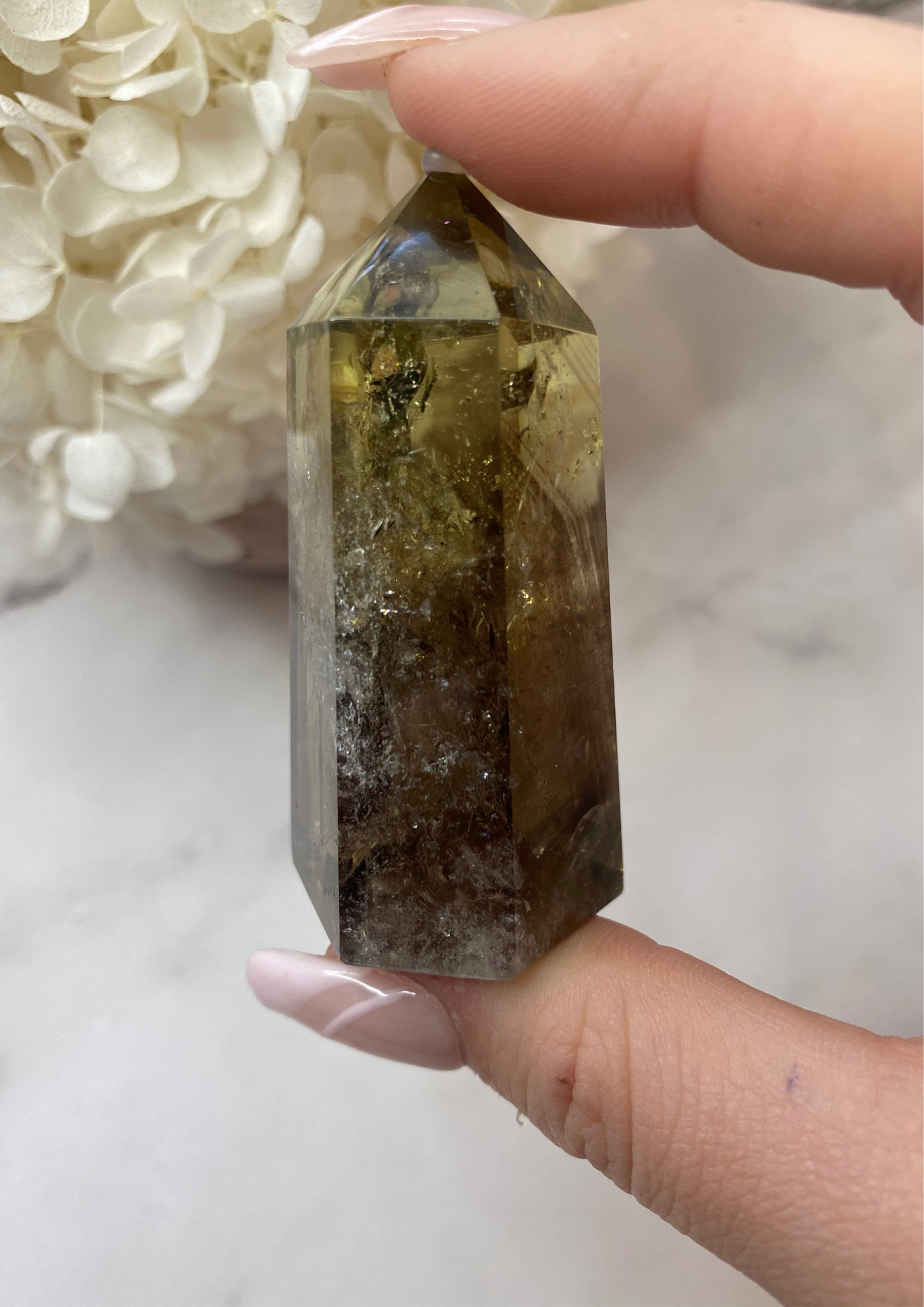 Smoky Citrine Phantom Quartz Tower #2