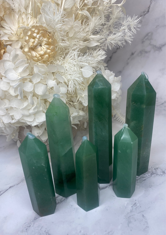 Green Aventurine Towers (Choose Your Own)