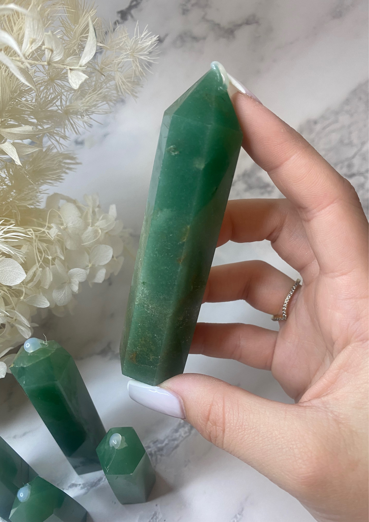 Green Aventurine Towers (Choose Your Own)