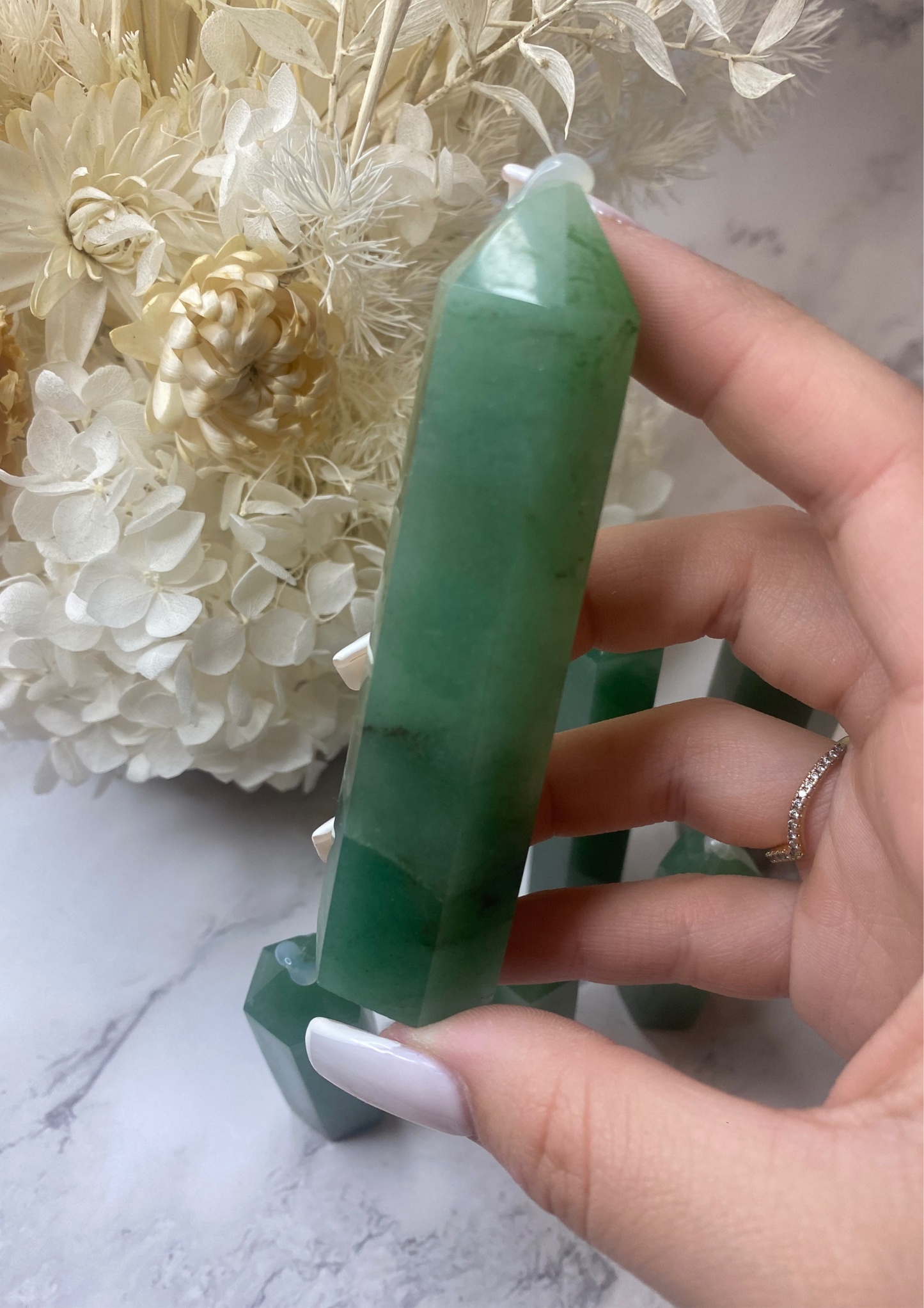 Green Aventurine Towers (Choose Your Own)