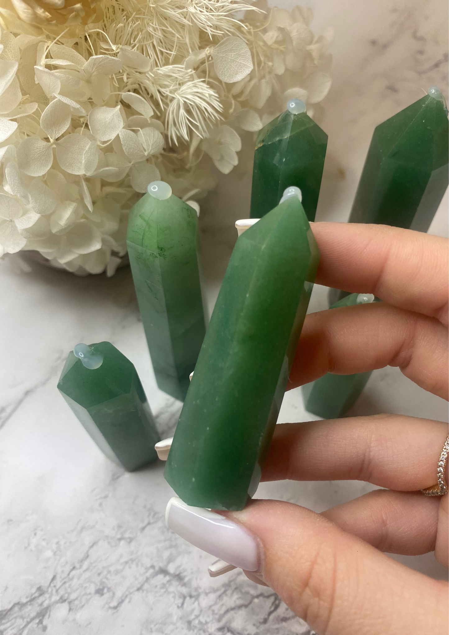 Green Aventurine Towers (Choose Your Own)